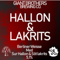Giant Brothers Brewing Co. Hallon & Lakrits