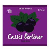 Örebro Brygghus Cassis Berliner