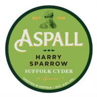 Aspall Cyder Harry Sparrow Suffolk Cyder