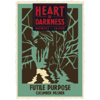 Heart of Darkness Brewery Futile Purpose Cucumber Pilsner