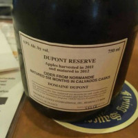 Domaine Famille Dupont Cidre Réserve 2011