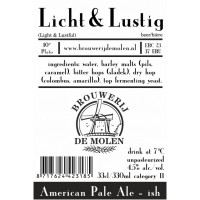 Brouwerij De Molen Licht & Lustig (2015 -)