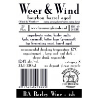 Brouwerij De Molen Weer & Wind Bourbon BA