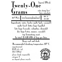 Brouwerij De Molen Twenty-One Grams