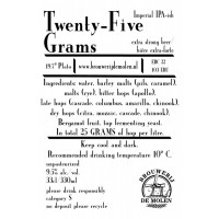 Brouwerij De Molen Twenty-Five Grams