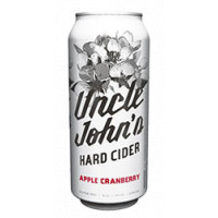 Uncle John's Hard Cider Apple Cranberry