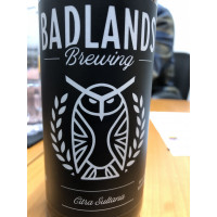 Badlands Brewery Citra Sultana