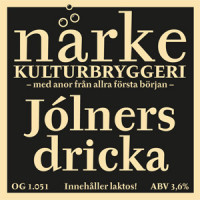 Närke Kulturbryggeri Jólners Dricka