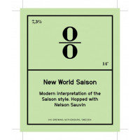 O/O Brewing New World Saison