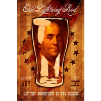 New Albanian Brewing Company Poor Richards Old Lightning Rod Ale
