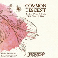 Speciation Artisan Ales Common Descent With Cherry & Lime