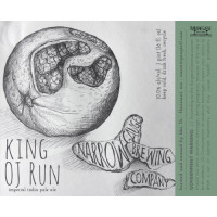 Narrow Gauge Brewing Company King OJ Run