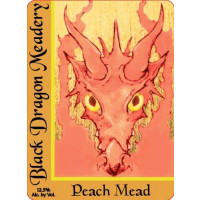 Black Dragon Meadery Peach Mead