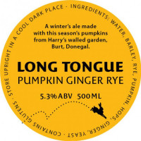 Kinnegar Brewing Long Tongue Pumpkin Ginger Rye