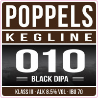 Poppels Bryggeri Kegline 010 Black DIPA