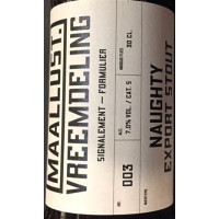 Brouwerij Maallust Vreemdeling 003 Naughty Export Stout