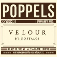 Poppels Bryggeri Velour by Nostalgi