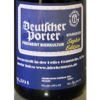 Freigeist Bierkultur Deutscher Porter Saphir Edition