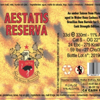De Struise Brouwers Aestatis Reserva (Cashasa Rum)