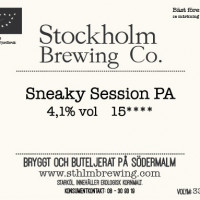 Stockholm (Sthlm) Brewing Co. Sneaky Session PA