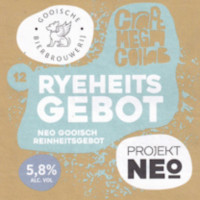 Gooische Bierbrouwerij Ryeheitsgebot