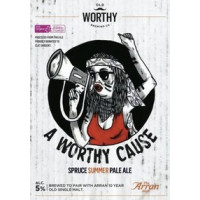 Old Worthy Brewing Co. A Worthy Cause Spruce Summer Pale Ale
