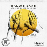 The White Hag Hag & Haand Apricot Brett Pale Ale