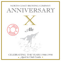 North Coast Brewing Company Anniversary X Ale