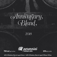 Perennial Artisan Ales Anniversary Blend 2018