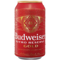 Anheuser-Busch InBev USA Budweiser Nitro Reserve Gold