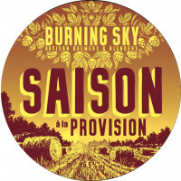 Burning Sky Brewery Saison à La Provision