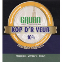 Groningse Bierbrouwerij Grunn Kop d'r Veur