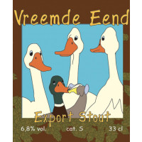 De Gulzige Gans Vreemde Eend Export Stout