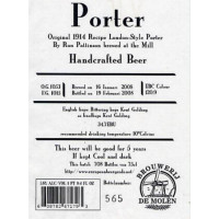 Brouwerij De Molen Porter (1914 Recipe London-Style Porter)