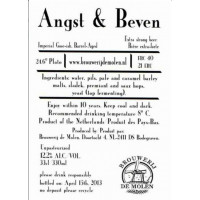 Brouwerij De Molen Angst & Beven