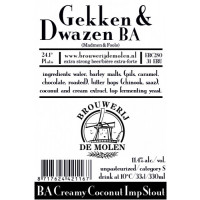 Brouwerij De Molen Gekken & Dwazen BA