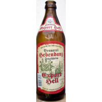 Brauerei Hebendanz Export Hell