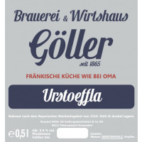 Brauerei Göller Urstoff / Urstoeffla
