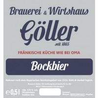Brauerei Göller Bock / Bockbier