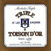Brouwerij Het Anker Triple Toison D Or