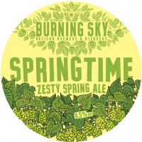Burning Sky Brewery Springtime