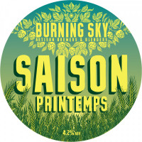 Burning Sky Brewery Saison Printemps