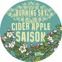 Burning Sky Brewery Cider Apple Saison