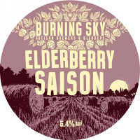 Burning Sky Brewery Elderberry Saison