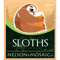 Sloths Beer Nelson and Mosaic IPA