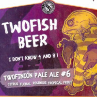 TwoFish Beer Twofinion Pale Ale #6