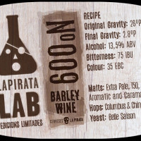 Cerveses La Pirata Lab Nº 009 Barley Wine