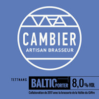 Brasserie Cambier Baltic Porter