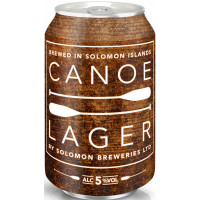 Solomon Breweries Canoe Lager