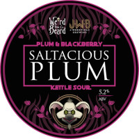 Weird Beard Brew Co. Saltacious Plum
